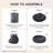 Bedsure Calming Dog Bed for Extra Large Dogs - 45in Donut Washable Large Pet Bed, Anti-Slip ＆Removable Cover,420GSM Round Anti-Anxiety Fluffy Plush Faux Fur, Fits up to 100lbs Pets,Plus Version-124553890-124553887