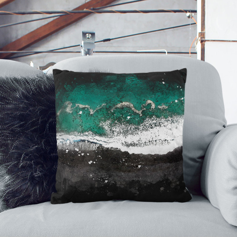 Square Throw Cushion, 40cm H x 40cm W x 15cm D