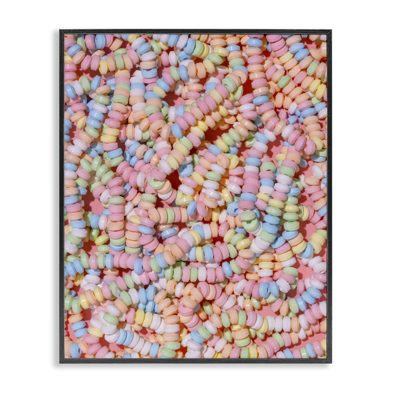 «Pastel Candy», giclée encadrée par Lish Creative, 20 x 16, Midnight Black Giclee Framed