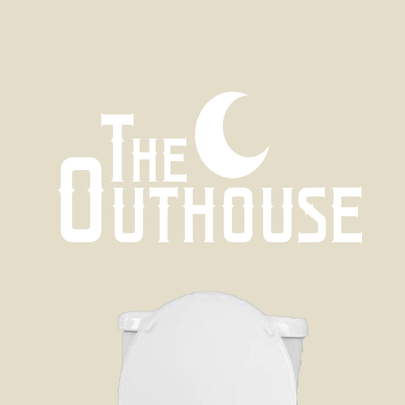 Adhésif décoratif The Outhouse, Blanc
