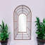 Aleni Metal Arch Mirror