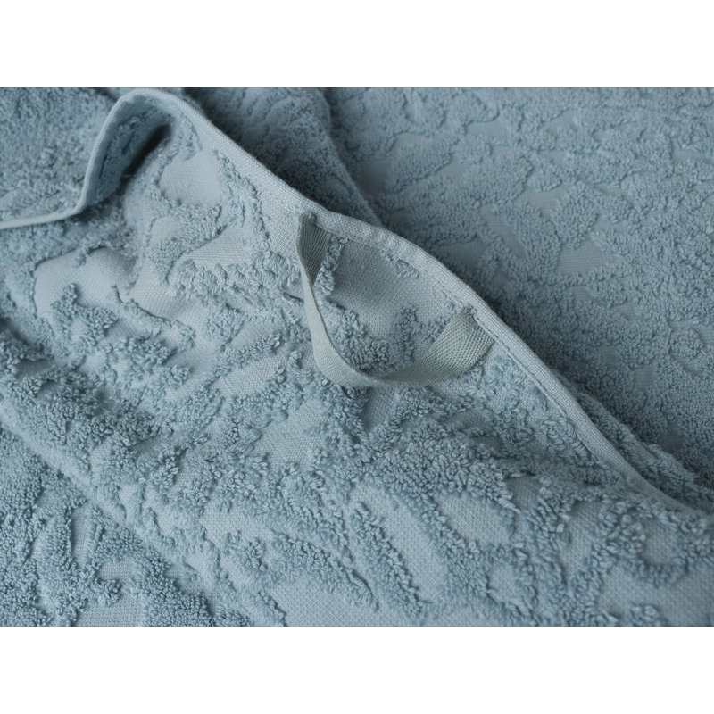 Wildflower Organic Hand Towel, Pacific Blue