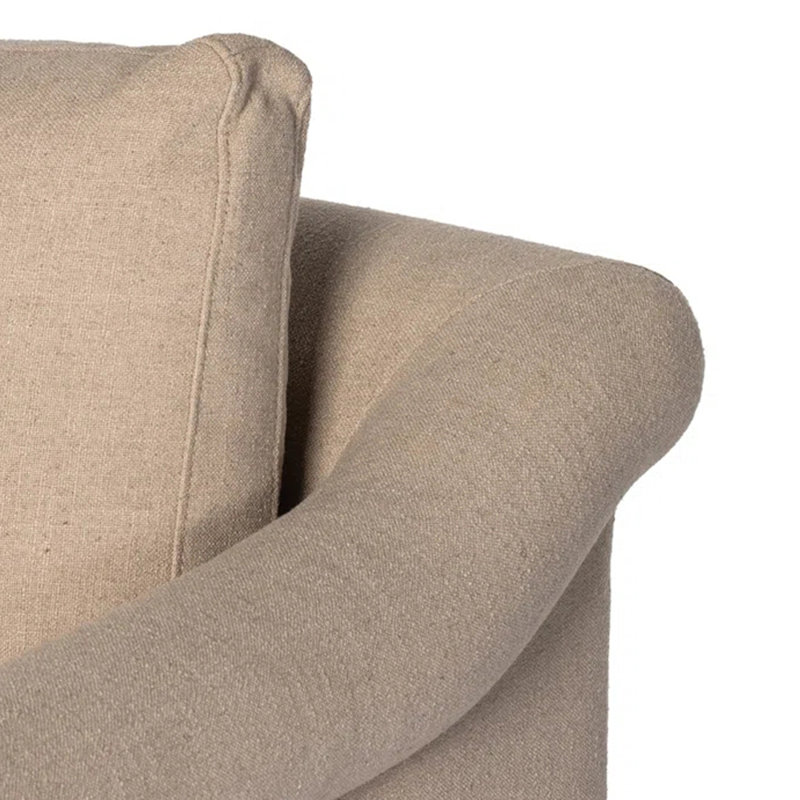 Comfortable simple solid pine chair