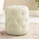 Modway Amour Tufted Button Round Performance Velvet Ottoman
