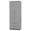 Fully Assembled 2 Door Wardrobe-89072038-89072039