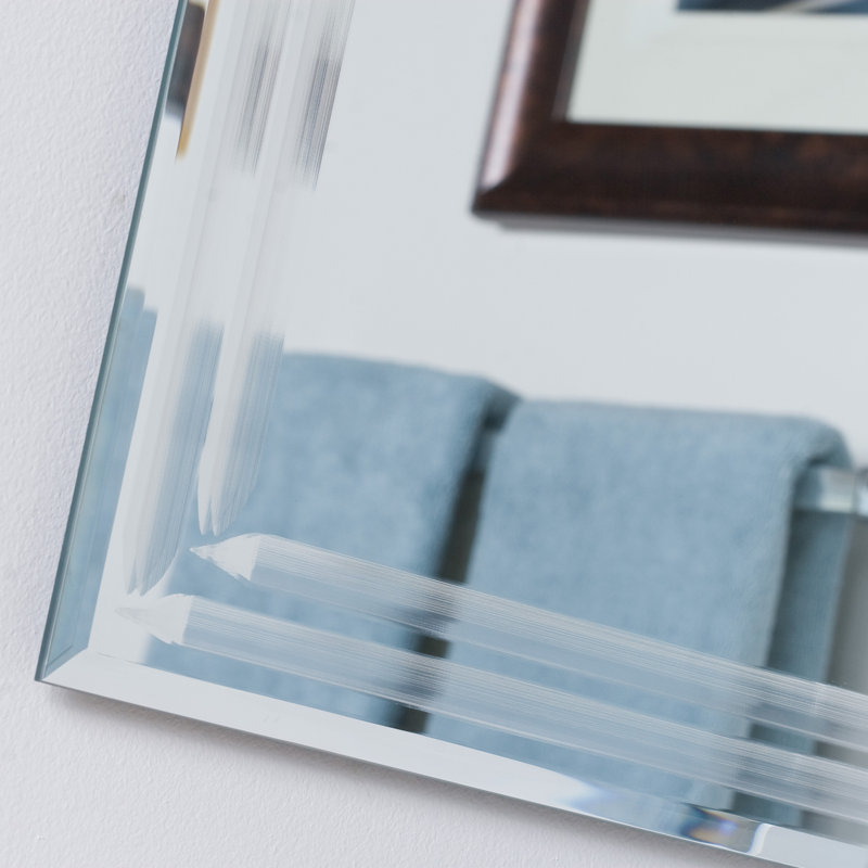 Humbert Rectangle Wall Mirror, 28" H x 22" W