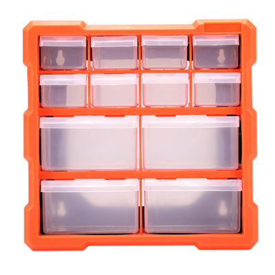 Orange Plastic Toolbox