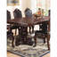 Table de salle à manger formelle avec abat-jour brun 1pc