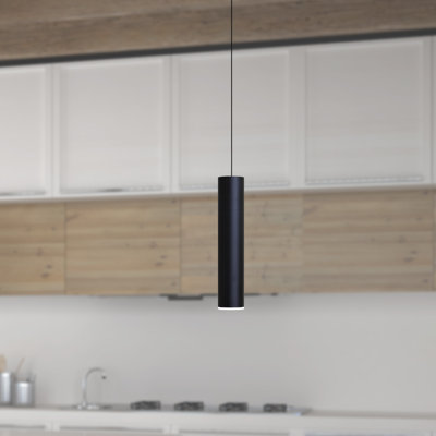 Luminaire suspendu cylindrique à 1 lumière Nevcivan