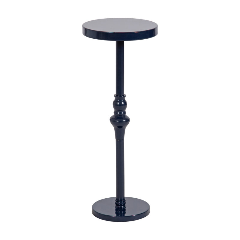 Stratton End Table, Navy, Navy
