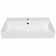 Whitehaus Collection 32" Rectangular Wall Mount Basin With Faucet Drilling Options And Overflow