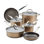 Anolon Ascend 10-Piece Hard Anodized Aluminum Nonstick Cookware Set, Bronze