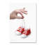 « baby red boots », art sur toile-21939417