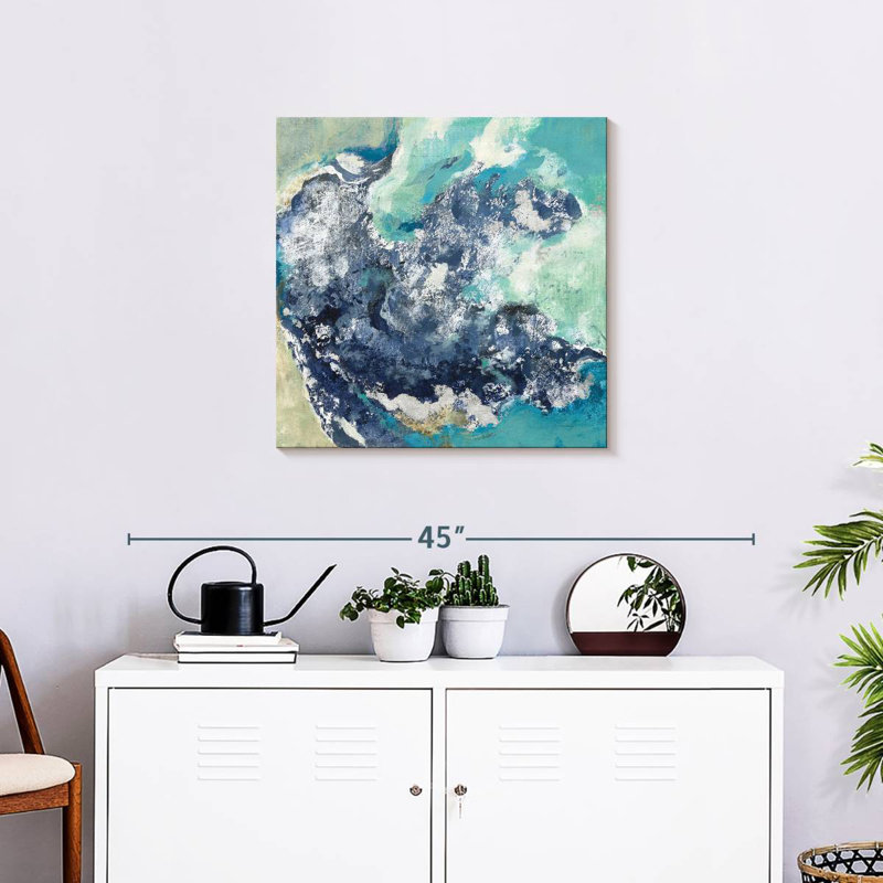 Turquoise Avery, 24'' H x 24'' W