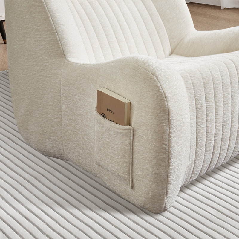 Fauteuil à billes, Blanc
