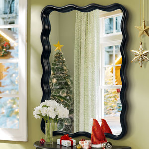 Castin Wood Flat Wall Mirror