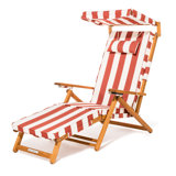 Club Chair - Teak - Crew Le Sirenuse Stripe
