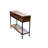 42'' Solid Wood Top Console Table