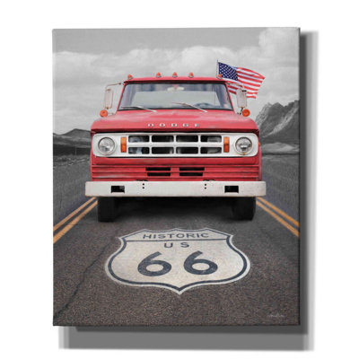 " Dodge On Route 66 " by Lori Deiter