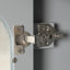 Meuble-lavabo 24 po avec lavabo, meuble-lavabo avec deux tiroirs et porte, tablette réglable, bois massif et panneau de fibres à densité moyenne-116156333