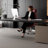 Black+Clear Rectangular Solid + Manufactured Wood+Acrylic with 2 drawers desk-618456241
