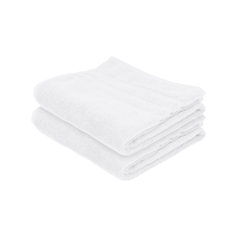 Cotton Hand Towels, White