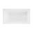 Voltaire 54 x 30 Skirted Right Drain Soaking Alcove Bathtub in Glossy White-98176461-34139854
