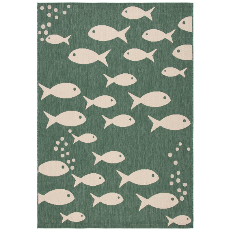 Beeler Performance Indoor/Outdoor Area Rug, Rectangle 2'7" x 5'