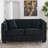 Hafid 76.89'' Velvet Sofa-120836625-68613723