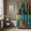 Rideau de douche Zesty Town - Premium-1914082143