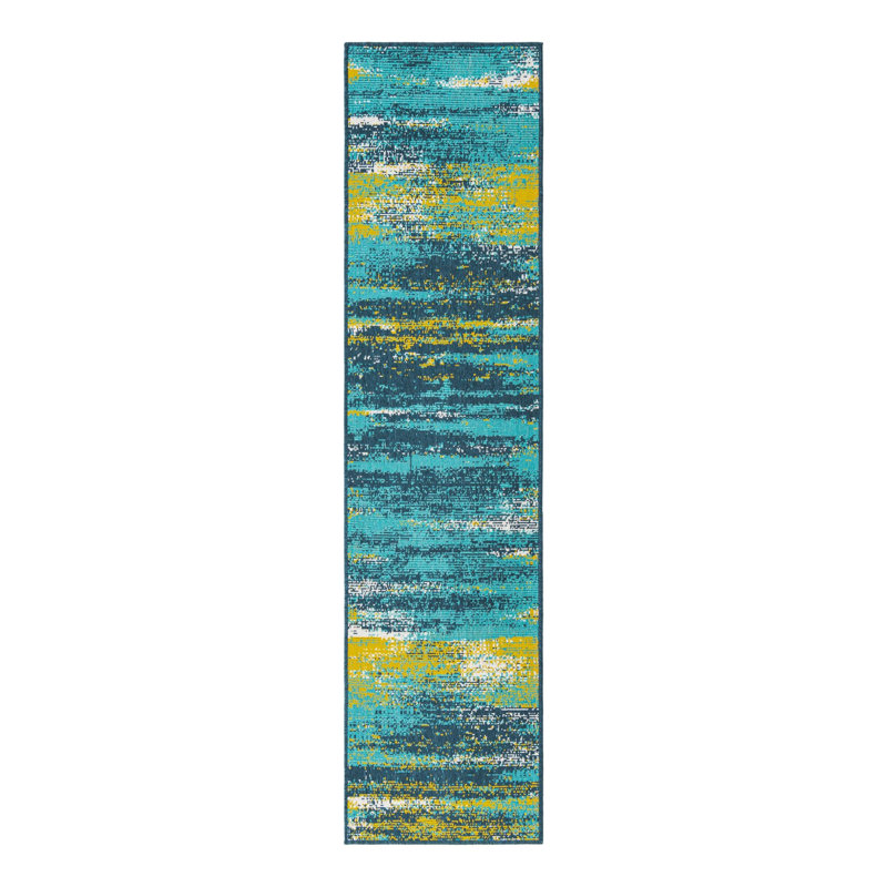 Tapis d'extérieur intérieur / extérieur Coastal, Tapis de couloir 2 pi x 8 pi
