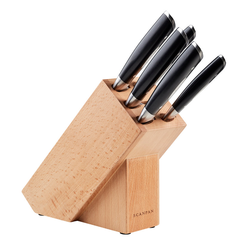 SCANPAN Classic 6 Piece Knife Block Set