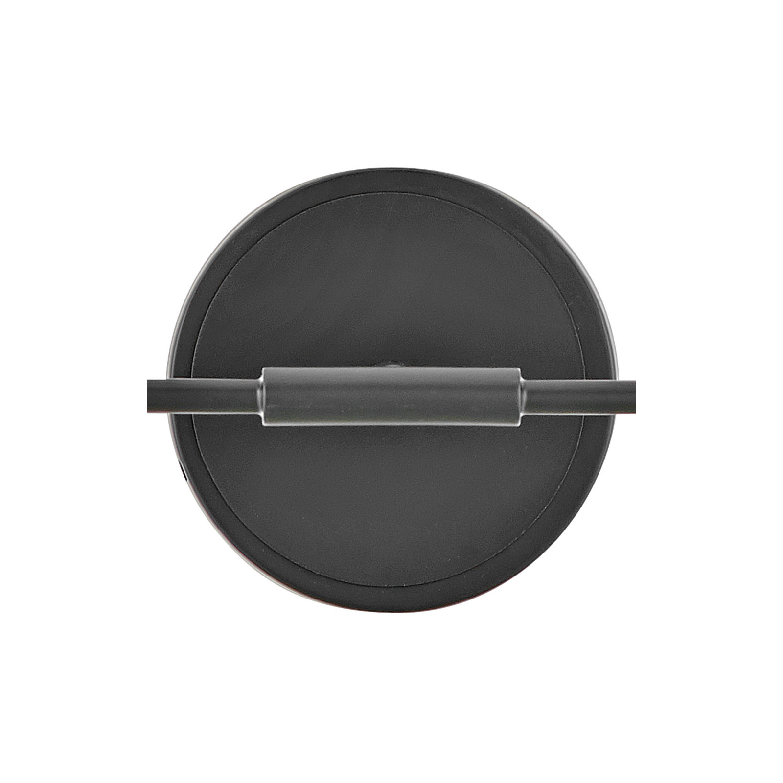 Fitz 2 Light Frosted Dimmable Vanity Light, Black