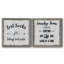 Chaussettes perdues - ensemble de 2 pièces d'art textuel sur toile-832097895-832097897