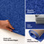 Giorgi Machine Woven Neon Blue Rug-1722475919
