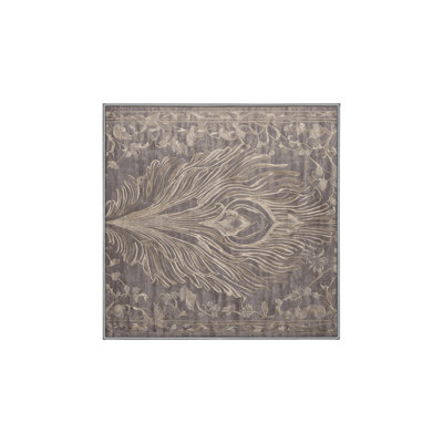 Machine Washable Gray Area Rug