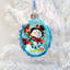 3.5'' Glass Holiday Shaped Ornament