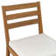 Ensemble de bar de patio rustique 5 pièces, ensemble de table de patio et chaises avec chaises ergonomiques, plateau de table à lattes en bois massif pour bord de piscine, balcon, cour arrière, porche-130154969-130154971-130154974