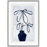 House Plant Framed Acrylic Painting Print by Susan Hable