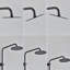 Katori Triple Function Outdoor Shower with Single Lever Handle Stainless Steel-83855314