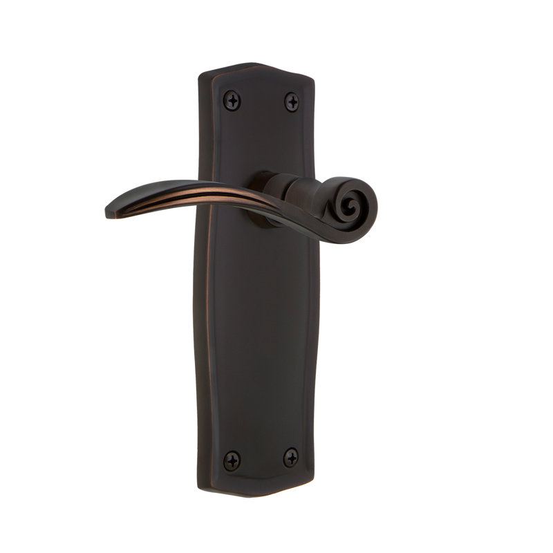 Passe-plat Prairie (couloir et garde-robe) avec levier Swan, 2-3/4", Laiton non laqué