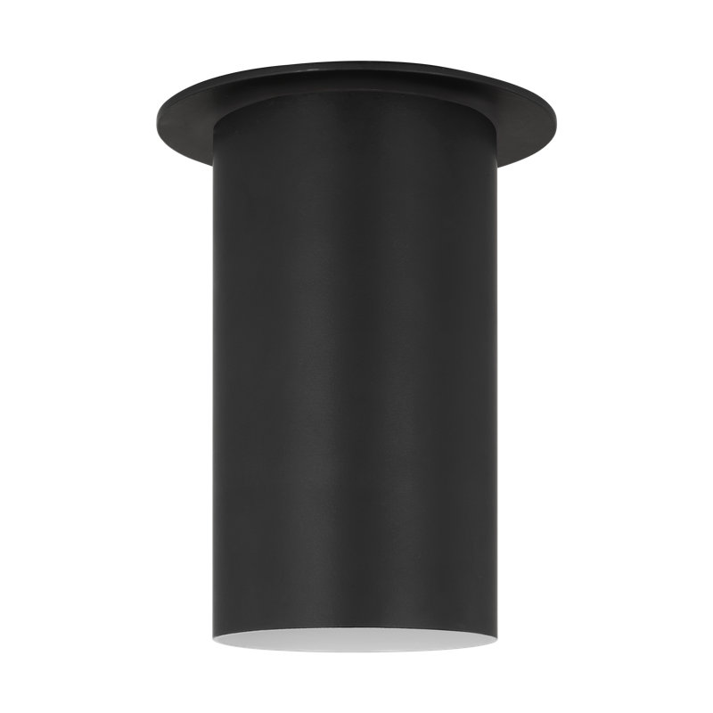 Archer Small Flush Mount, Midnight Black
