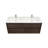 60'' Double Bathroom Vanity with Acrylic Top-70056052