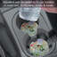 Hummingbird in Flight, ensemble de 2 sous-verres de voiture en pierre absorbants