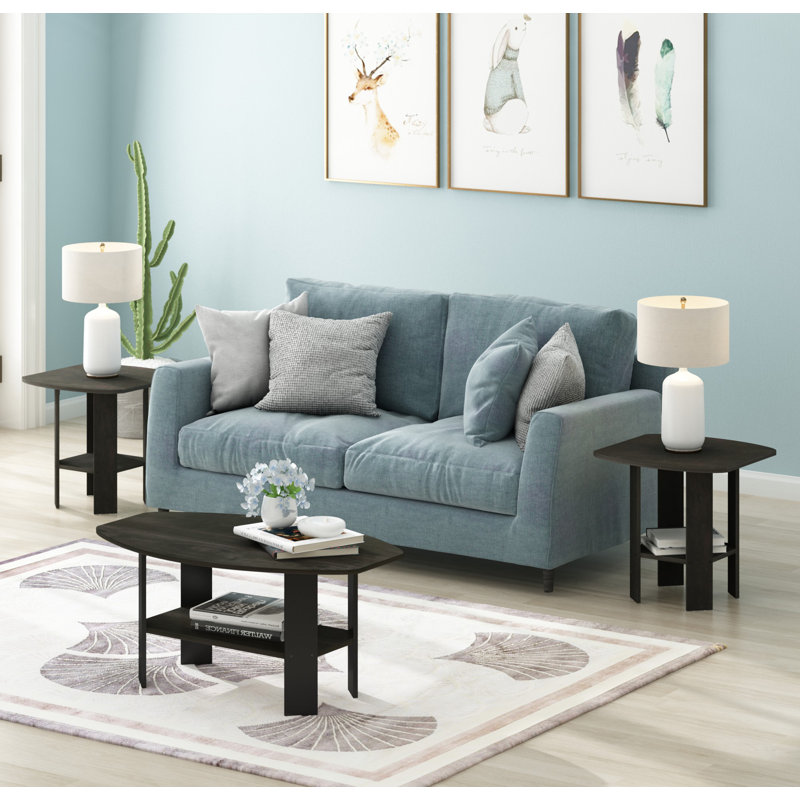 Sarwar End Table, Espresso