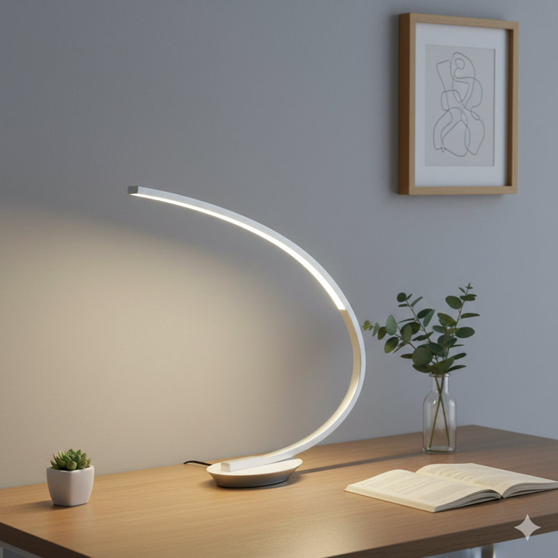 Lampe de table à DEL 16 pouces Eli