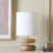 Jamene Solid Wood Table Lamp
