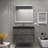 36" Wall-Mounted Single Bathroom Vanity Set-949497600
