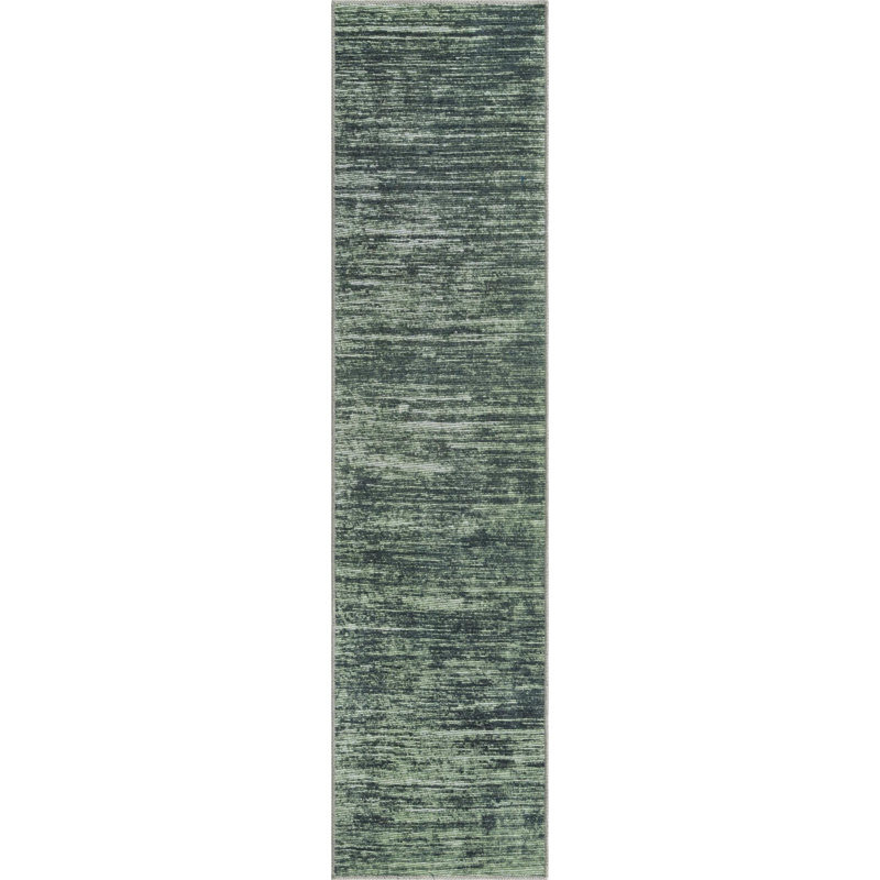 Ikhasa Chenille Abstract Indoor Rug, Runner 2' x 8'