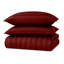Microfiber Striped Duvet Cover Set with Pillowcases Included-120238776-122846392